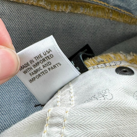 Genetic Denim‎ Daphne Midrise Winter Preppy Casual Chic Raw Hem Ankle Jeans - Picture 10 of 15